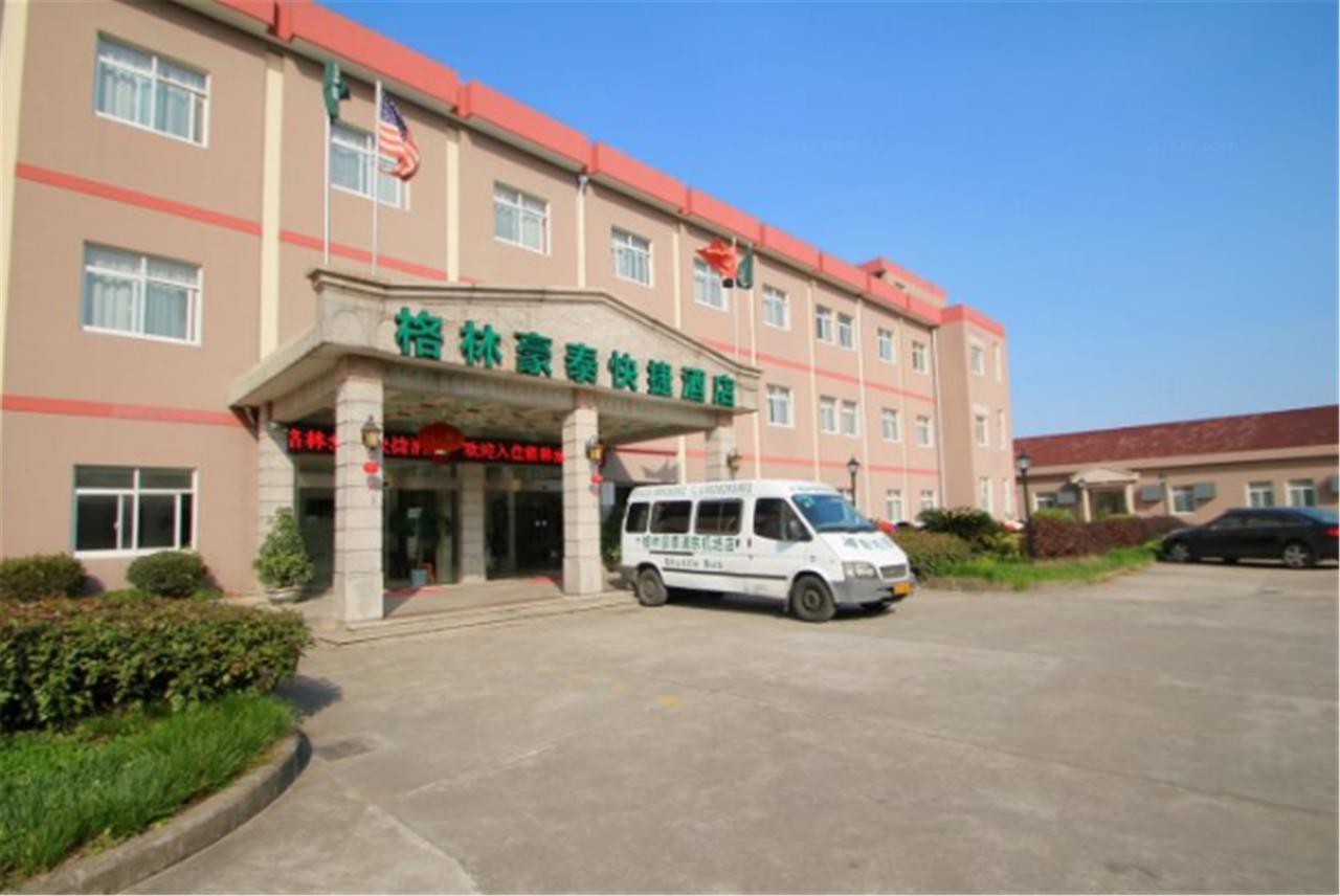 Greentree Inn Shanghai Pudong Airport Town Express Hotel Exterior foto